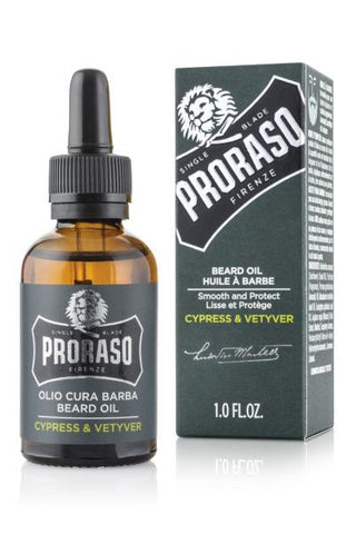 Proraso Beard Oil, Cypress & Vetyver